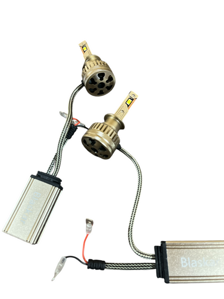 Світлодіодні лампи для автомобільних фар LED Т200 H1 (12V24V) CANBUS 6000 K (комплект 2 шт.) (пр.о LED, 59) 02131 фото