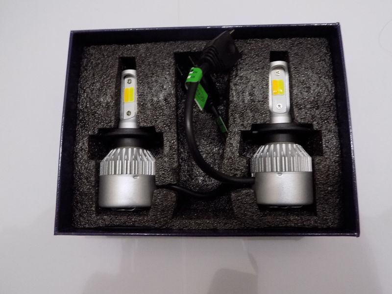 Світлодіодні лампи для автомобільних фар (LED Headligt) Н7 36 W 4300-6500 K (виробництво LED, Китай) ( ціна за комплект 2 шт.) 00565 фото