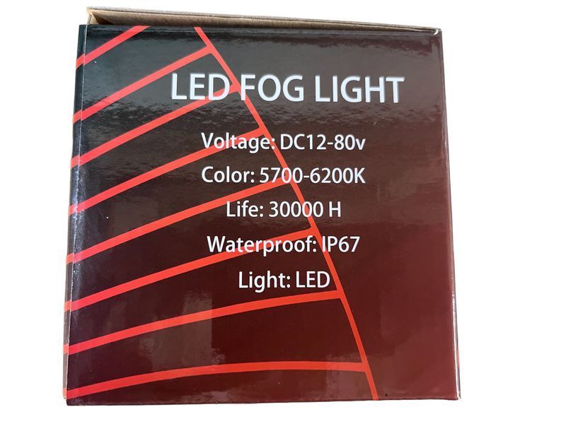 Балка LED (противотуманка) светодиодная (5-Линз+ДХО) 50W 12V-24V 6000 K ( ціна за 1 шт.) 01594 фото