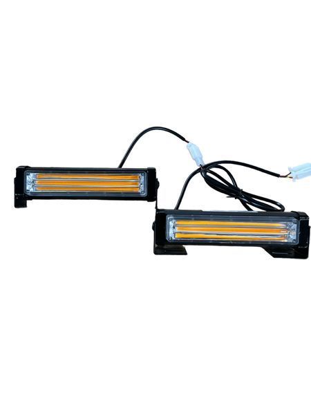 Балка LED светодиодная стробоскоп 14 режимов-Желтая (16,5см) 01876 фото