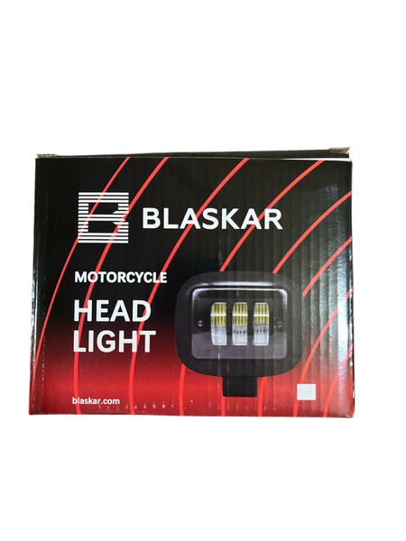 LED (противотуманка) светодиодная 30W 12-24V 6000 K (Белый+ДХО) 01309 фото