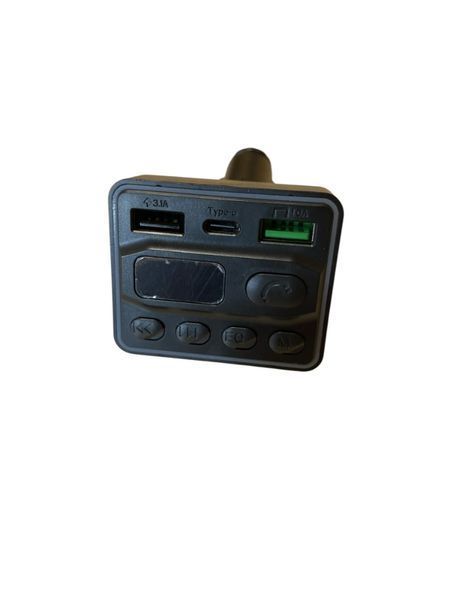 Автомобільний FM-трансмітер модулятор Blaskar D15 Bluetooth MP3 зі швидкою зарядкою 3.1A и Type-C  02171 фото