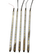 Светодиодная лента SMD 5730, 25 см, 18 светодиодов, 24 В, желтая, алюминиевая основа 00426 фото 1
