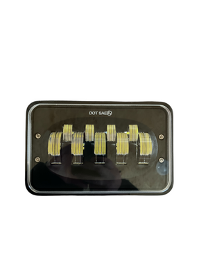 Балка LED (противотуманка) светодиодная (9-Линз) 90W 12V-24V 6000 K 02102 фото
