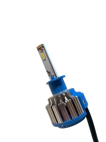 Світлодіодні лампи для автомобільних фар (Turbo LED) Н1 35 W 6000 K (виробництво LED, Китай) ( ціна за комплект 2 шт.) 00569 фото