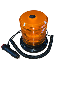 Проблисковий маячок LED жовтий (30 smd)12-24 Вольта 01721 фото