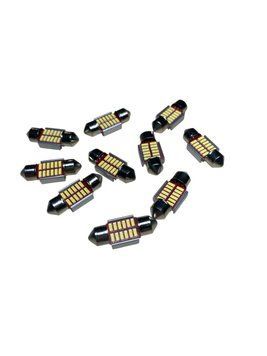 Автомобільна лампа з радіатором- 12V - 12SMD (4014)- 31мм 00194 фото