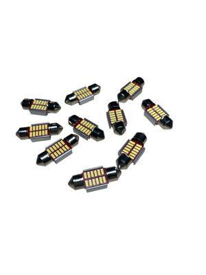 Автомобільна лампа з радіатором- 12V - 12SMD (4014)- 31мм 00194 фото