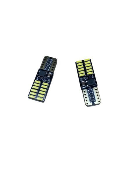 Діод без цоколя-Т-10 (26 SMD-4014)Обманка- Білий-12 вольт 00078 фото