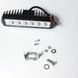 Балка LED (противотуманка) светодиодная (6 светодиодов) 12V-24V(18W-6000 K) 16,5 см (ціна за 1 шт.) 00531 фото 2