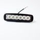 Балка LED (противотуманка) светодиодная (6 светодиодов) 12V-24V(18W-6000 K) 16,5 см (ціна за 1 шт.) 00531 фото 1