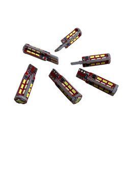 Світлодіод 12V Т10 Canbus Білий SMD 27-3014 00086 фото
