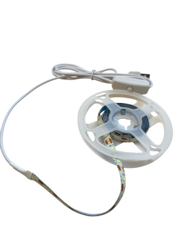 LED лента светодиодная SMD 3528,2 м-белая (IP-67) продажа от 3-х штук. 02082 фото
