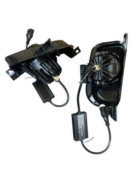 Світлодіодні LED протитуманні фари з лінзою Volkswagen Transporter T4 1990-2003 гг., керування з телефону 02302 фото