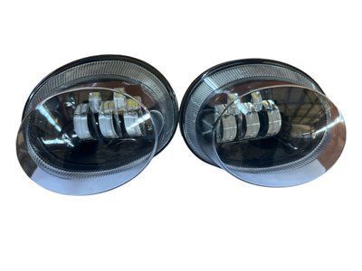 Протитуманні фари Chevrolet AVEO T250 LED білий+жовтий  колір 01960 фото