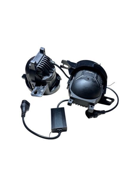 Світлодіодні LED протитуманні фари з лінзою BMW E70 2010-2013 гг., керування з телефону 02320 фото