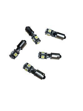 Светодиодная LED лампа для авто T4W (BA9s) 5SMD 5050 CANBUS 4 Вт 12 В, белая, для габаритов 00167 фото