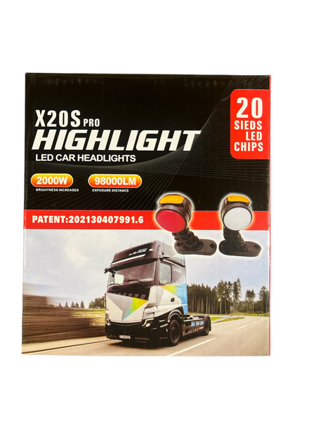 Габарит боковой рог габаритный LED 12-24V Kamaz 02119 фото