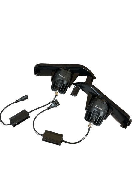 Світлодіодні LED протитуманні фари з лінзою  Daewoo Nexia керування з телефону 02300 фото