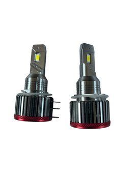 Світлодіодні лампи для автомобільних фар LED F6 H15 (12V24V) CANBUS 6000 K 02001 фото