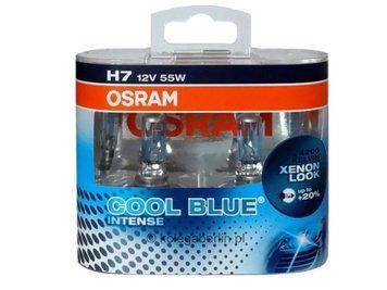 Автомобильная галогенная лампа Osram Cool blue Intense 4200k H7 12V 55 W (производство Osram, Германия) 64193CBI фото