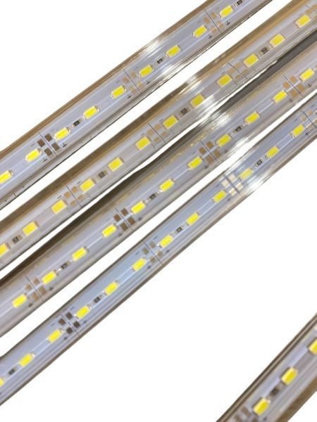 Стрічка Світлодіодна 1 метр+Корпус-Алюмінієва основа 72 SMD (5730)-1 метр.-12V (Біле світло) (Замовлення приймаємо від 10 шт.) 01616 фото