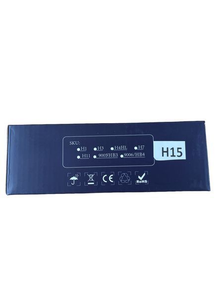 Светодиодные лампы для автомобильных фар LED F6 H15 (12V24V) CANBUS 6000 K 02001 фото
