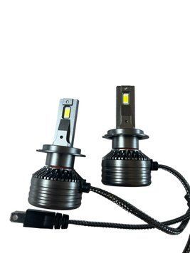 Світлодіодні лампи для автомобільних фар LED F6 H7 (12V24V) CANBUS 6000 K ( ціна за комплект 2 шт.) 01403 фото