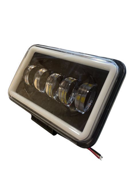 Балка LED (противотуманка) светодиодная (5-Линз+ДХО) 50W 12V-24V 6000 K 02040 фото