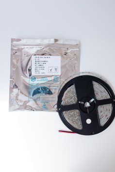 LED лента светодиодная SMD 3528, 5 м-Красная ( IP-67) 00334 фото