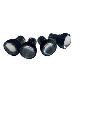 12/21-(1156)-9SMD-(3030)(12-24 вольта)-Black New-ЛІНЗА -Зелений колір 01310 фото