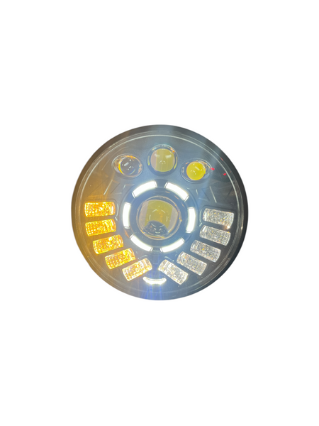 Фары Led 12-24v.Нива ВАЗ 2121-21213 ( 2101, 2102), УАЗ-469, Буханка, Land Rover Defender, Toyota FJ Cruiser 02074 фото