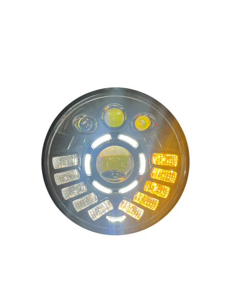 Фары Led 12-24v.Нива ВАЗ 2121-21213 ( 2101, 2102), УАЗ-469, Буханка, Land Rover Defender, Toyota FJ Cruiser 02074 фото