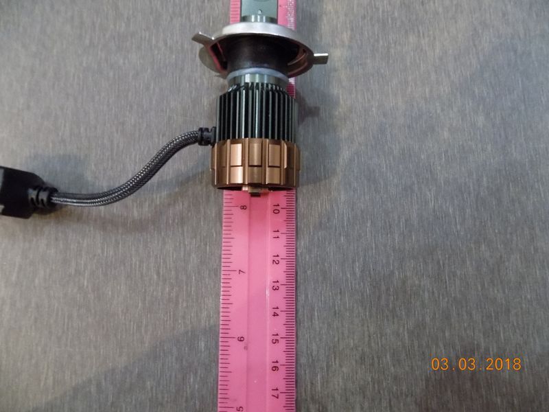 Світлодіодні лампи для автомобільних фар LED Super Bright V6S H4 9-16 V 35 W 5700 K (виробництво LED, XV) 00601 фото