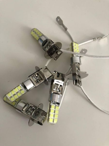 Автомобильная светодиодная лампа диод в фару и противотуманку H3-16 smd-7014 (производство Китай) 01583 фото