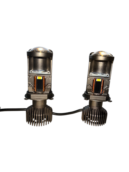 Комплект светодиодных автоламп LED Headlight T500-H4-160W-16000LM ( цена за комплект 2 шт.) 02122 фото
