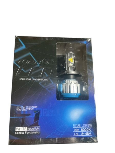 Комплект светодиодных автоламп LED Т1 Turbo H4, 40 W (пара) (производство LED, Китай) ( ціна за комплект 2 шт.) 00567 фото