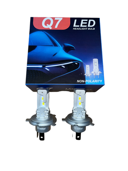 Комплект светодиодных автоламп LED Q7-Н4 (пара) (производство LED, Китай) 02034 фото