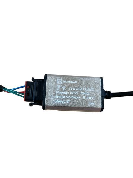 Комплект світлодіодних автоламп LED Т1 Turbo H7, 35 W (пара) (виробництво LED, Китай) ( ціна за комплект 2 шт.) 00568 фото
