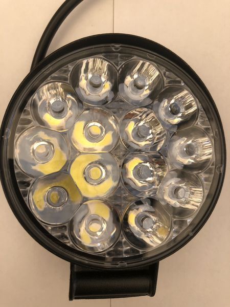 Балка LED (протитуманка) світлодіодна 42W-mini+СТРОБОСКОП 01811 фото