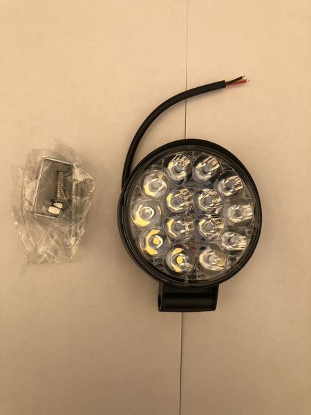 Балка LED (протитуманка) світлодіодна 42W-mini+СТРОБОСКОП 01811 фото