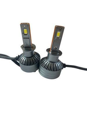 Світлодіодні лампи для автомобільних фар LED F6 H1 (12V24V) CANBUS 6000 K 01808 фото