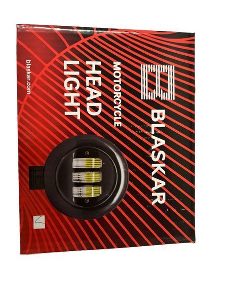 Світлодіодна LED балка BLASKAR круглої форми, 30 Вт, 12-24 В, 6000 K, 90 мм 01555 фото