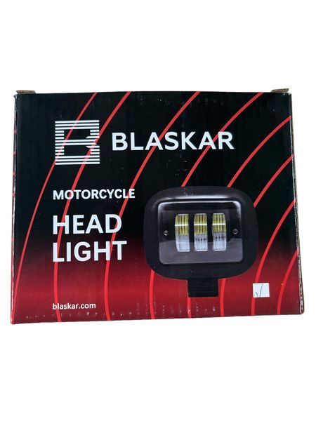 Світлодіодна LED балка BLASKAR квадратної форми, 30 Вт, 12-24 В, 5000 K, 92,8x76 мм 01556 фото