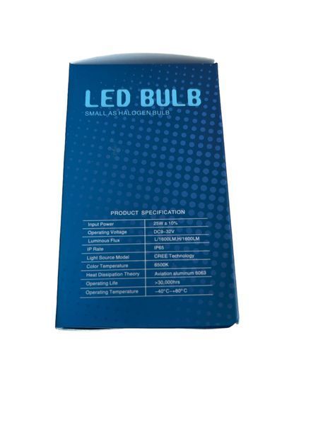 Комплект светодиодных автоламп LED М4- H4 40 W (пара) (производство LED, Китай) ( ціна за комплект 2 шт.) 01371 фото