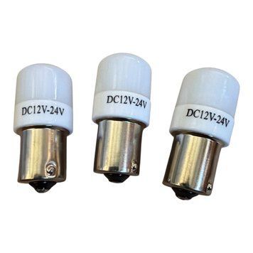 Світлодіодна LED лампа для авто 1156 9SMD матова 12-24 В, для денних ходових вогнів і стоп-сигналу 02143 фото