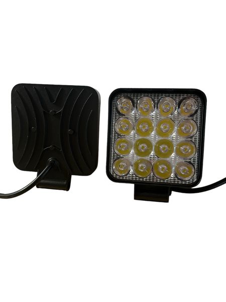 Балка LED (протитуманка) світлодіодна 48W-mini-(виробництво LED, Китай)+СТРОБОСКОП 48W-mini фото