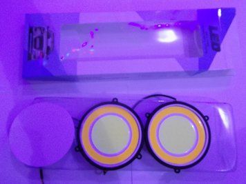 Светодиодные LED дневные ходовые огни круглые в силиконовом корпусе 12В (производство LED, Китай) 00513 фото