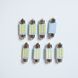 Автомобильная светодиодная лампа подсветки салона и номерного знака T11-4014-30SMD-36MM (пр-во Китай) 00198 фото 4