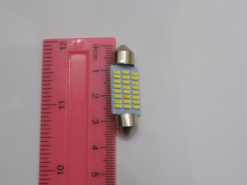 Автомобильная светодиодная лампа подсветки салона и номерного знака T11-4014-30SMD-36MM (пр-во Китай) 00198 фото